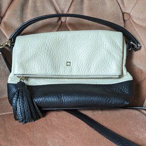 Kate Spade Color Block Pebbled leather purse